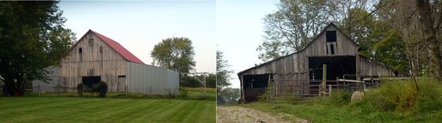 Some Missouri barns